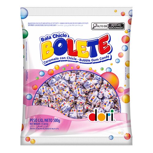 Bala Chiclete Dori Bolete 500g-1-